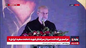 لاریجانی: نتانیاهو فقط حرفهای ترامپ را بلغور میکند