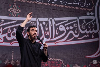 عزاداری دهه دوم محرم در هیات اصحاب الحسین (ع) دانشگاه تهران + عکس