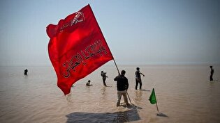 نخستین کاروان پیاده‌ روی اربعین از منطقه فاو، جنوبی ترین نقطه عراق راه افتاد + فیلم