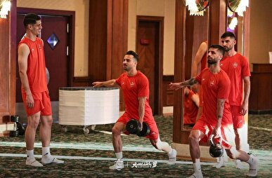 برگزاری تمرین عصر امروز پرسپولیس در سالن