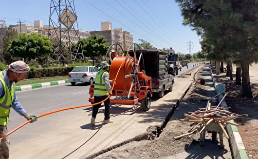 اجرای ۳۰۸ کیلومتر فیبرنوری در همدان انجام شد