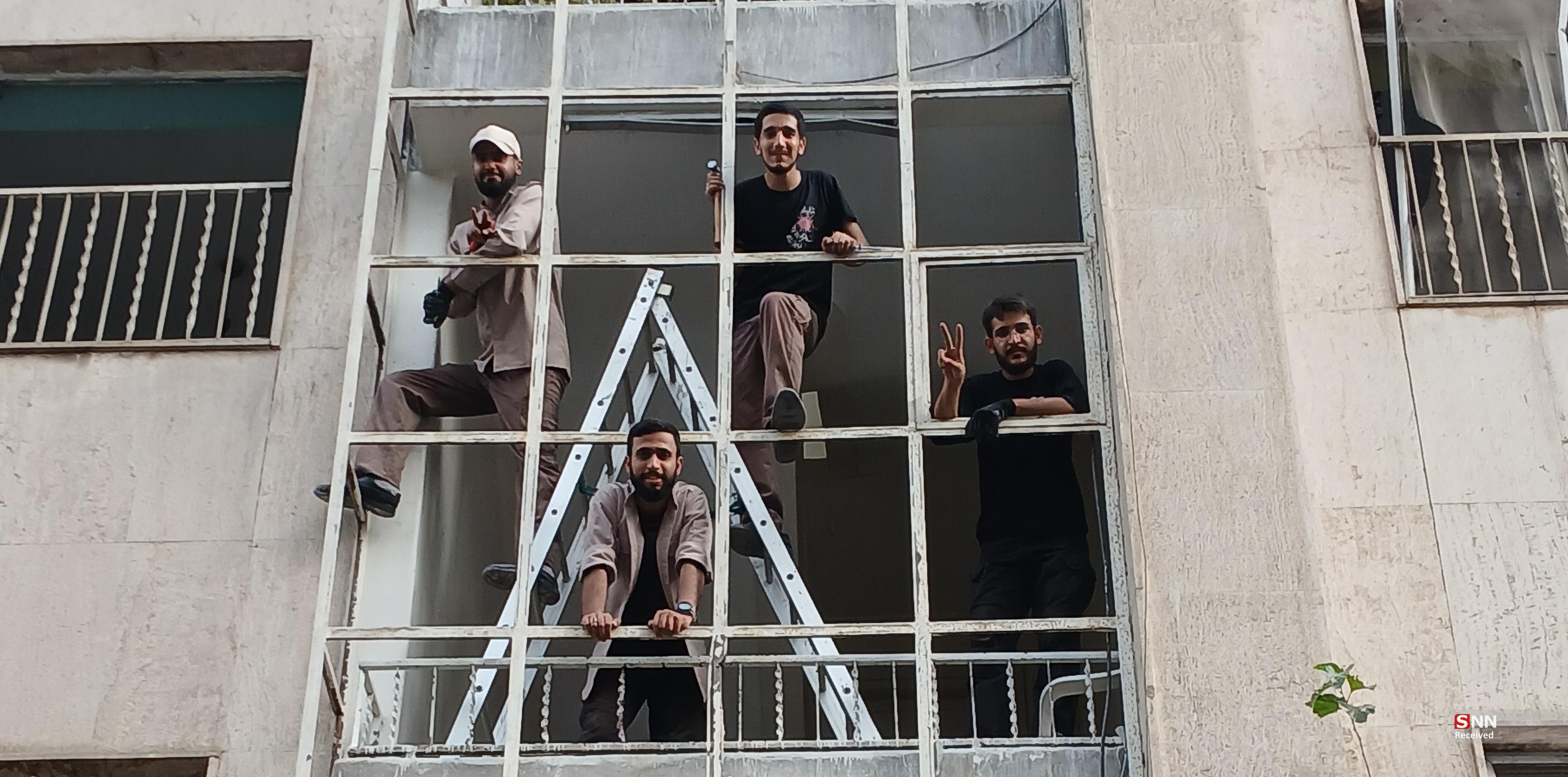 دانشجویان: عهد بستیم که در خدمت ایران باشیم؛ کمک به ساختن زندگی از میان آوار جنگ