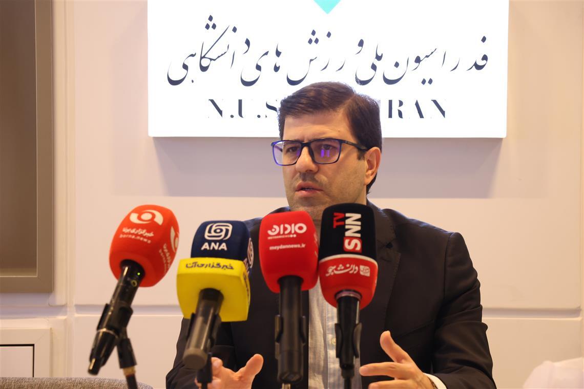 افشاری: استعفای خود را به وزیر دادم / کمیته برگزاری یونیورسیاد با ما همکاری نکرد و ویزا صادر نشد