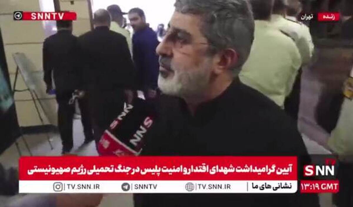 حاج محمد طاهری: اتحاد مردم و نیروهای مسلح، برکات جنگ ۱۲ روزه بود + فیلم