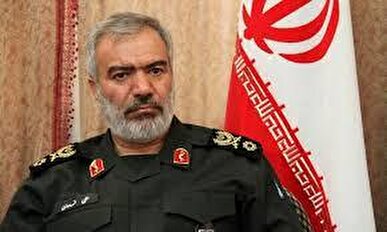 حضور سردار فدوی در مراسم بزرگداشت ۳۰نفر از شهدای مقاومت (نیروی قدس) و اقتدار + فیلم
