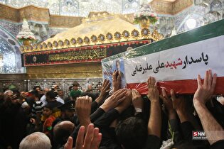 تشییع پیکر دو شهید حملات رژیم صهیونستی در قم
