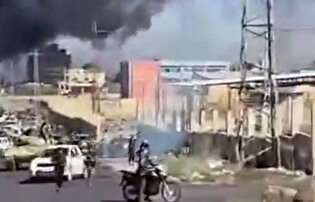 درگیری‌های شدید بین ارتش جولانی و نیرو‌های دروزی همزمان با حملات هوایی اشغالگران صهیونیستی به شهر سویدا