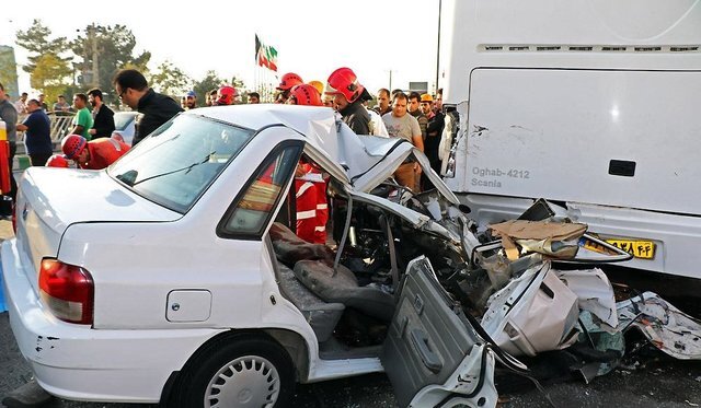 تغییر مسیر ناگهانی؛ عامل مهم تصادفات قم