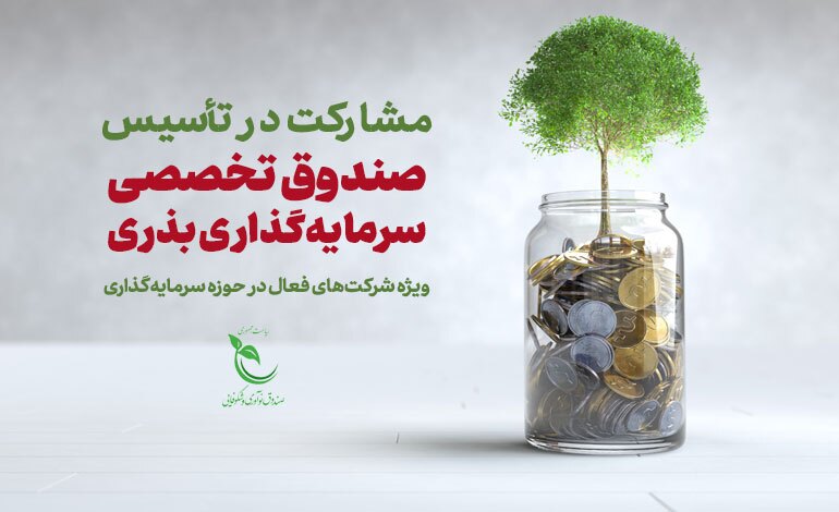 توسعه سرمایهگذاری بذری با مشارکت بخش خصوصی
