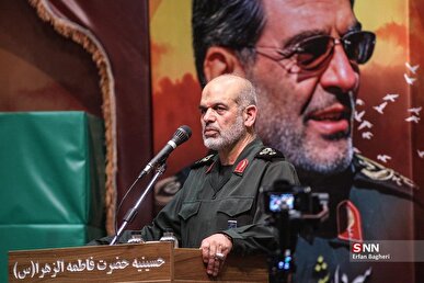 سردار وحیدی: پیروزی ملت ایران در برابر صهیونیست‌ها / دشمن با سر و صدا سعی در نمایش قدرت دارد / اعتراف فرمانده پدافند هوایی اسرائیل به ضربات سنگین موشکی ایران + فیلم