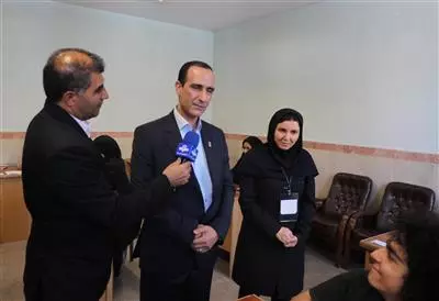 بازدید رئیس سازمان سنجش آموزش کشور از حوزه برگزاری آزمون سراسری آموزشگاه نابینایان شهید محبی