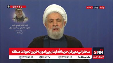 نعیم قاسم: اسرائیل می‌خواهد با خلع سلاح حزب الله کاری که با سوریه کرد را با لبنان کند + فیلم