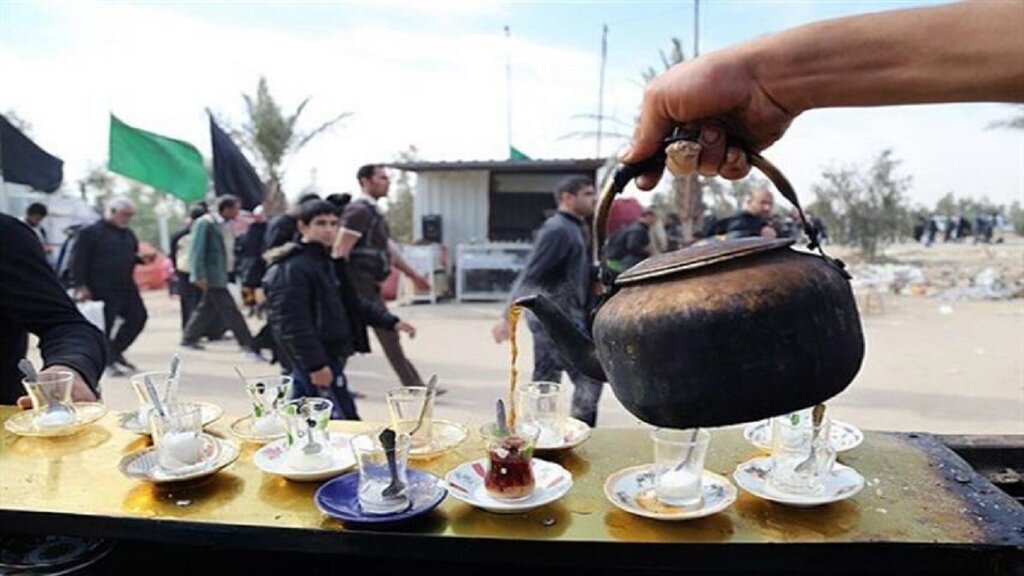 خدمترسانی ۳۵۰ موکب سازمان اوقاف در مراسم پیادهروی اربعین