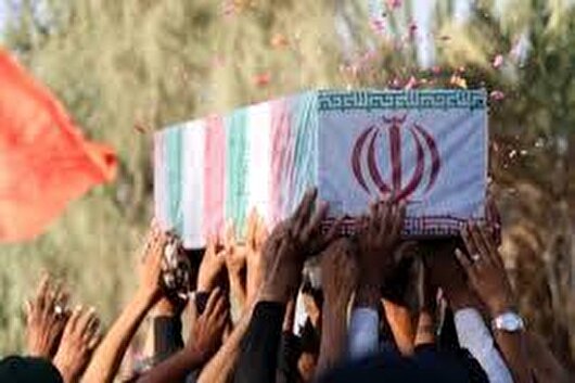 پیکر سردار شهید میثم معظمی گودرزی در بروجرد تشییع و خاکسپاری شد