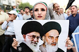 تجمع مردمی حمایت از عملیات «بشارت فتح» در تهران