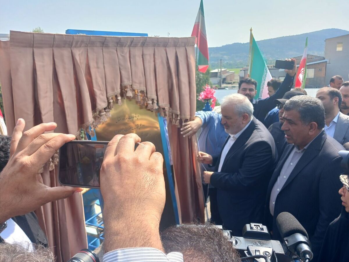 طرح تکمیل آبرسانی به ساری با حضور وزیر نیرو به بهرهبرداری رسید