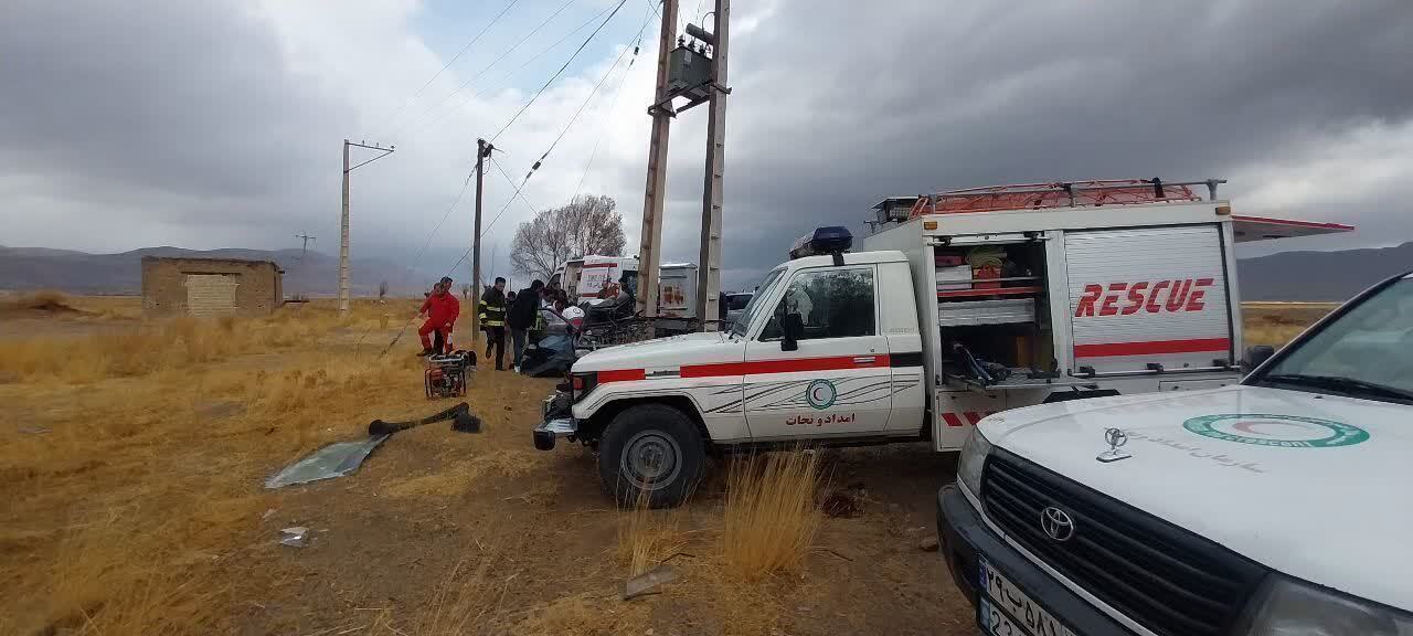 امدادرسانی به ۶۲۰ حادثهدیده در ۱۶۱ مأموریت هلالاحمر بام ایران