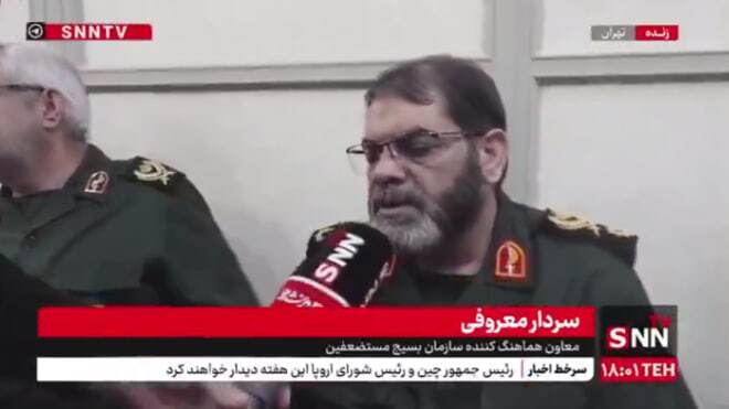 سردار معروفی: وحدت پس از جنگ، استثنایی است / بسیج یعنی همه مردم + فیلم
