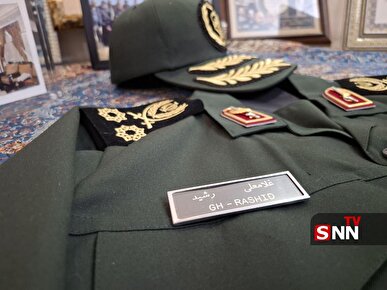 حضور جمعی از دانشجویان دانشگاه شهید بهشتی در منزل سردار سپهبد شهید غلامعلی رشید + فیلم
