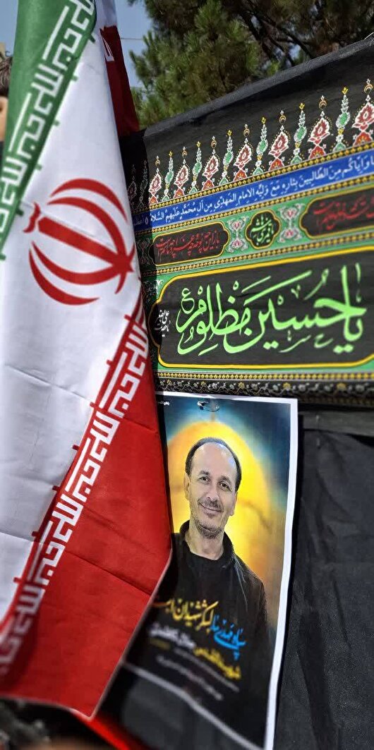 مراسم تشییع پیکر شهید مدافع وطن جلال کاظمی در کرج برگزار شد