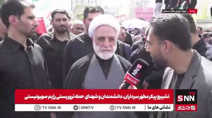 اژه‌ای: طبیعی است که همکاری با آژانس انرژی اتمی باید تعلیق شود / مردم ما عزت‌شان را با هیچ چیز عوض نمی‌کنند + فیلم
