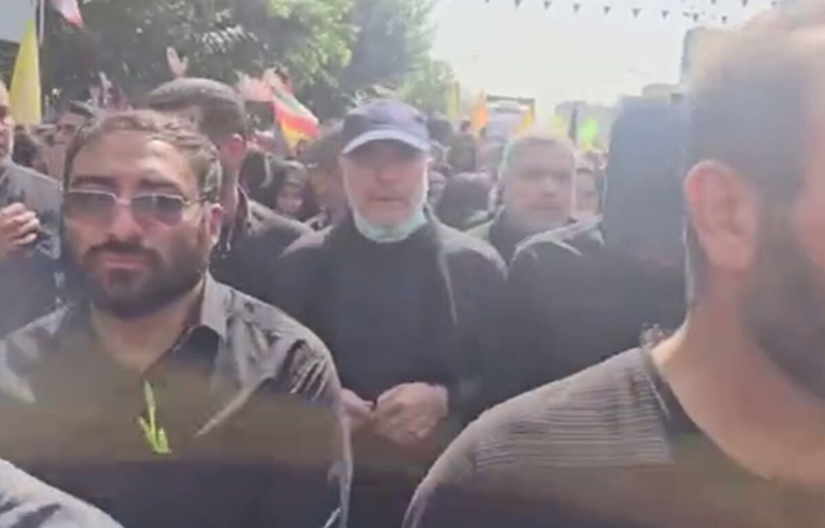 حضور محمدباقر قالیباف در مراسم باشکوه تشییع پیکر شهدای اقتدار ایران