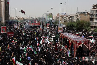تشییع شهدای اقتدار در تهران (۳)