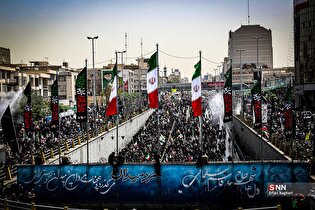 تشییع شهدای اقتدار در تهران (۴)