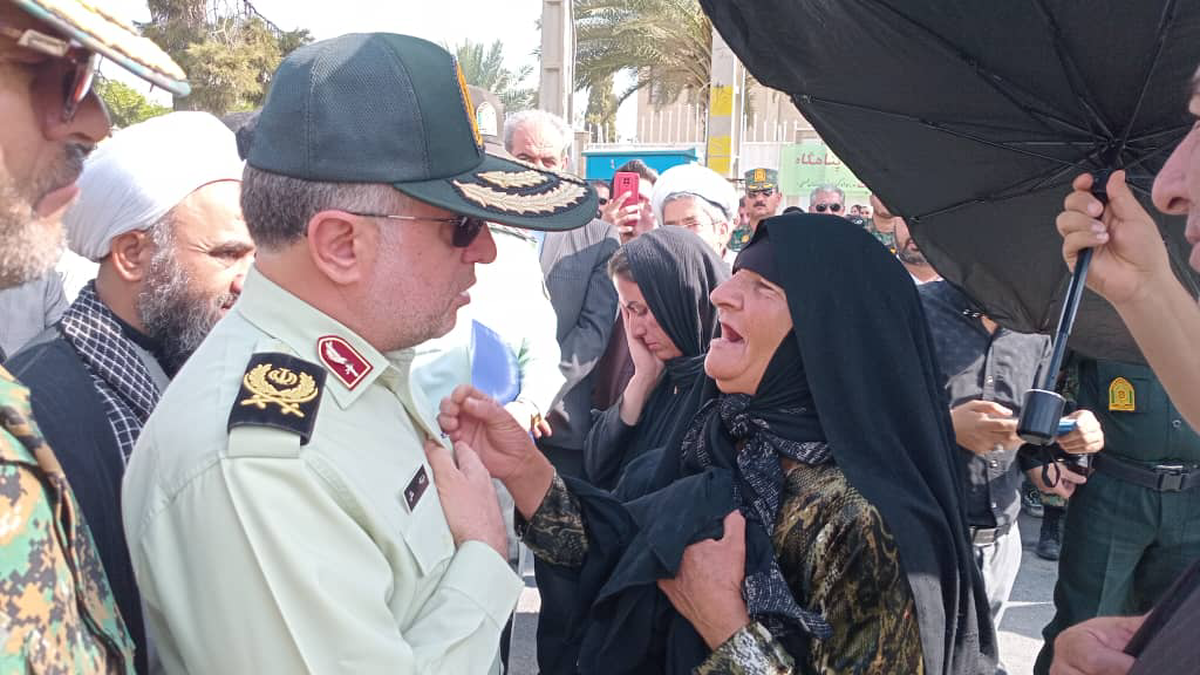 تشییع پیکر شهید فراجا در ممسنی