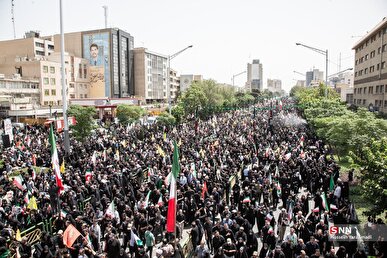 ملت زنده، نظام زنده؛ ایران، بیدارتر از همیشه در بدرقه شهیدان اقتدار