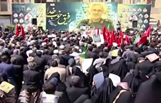 رجزخوانی دختر شهید شادمانی برای دشمنان ایران