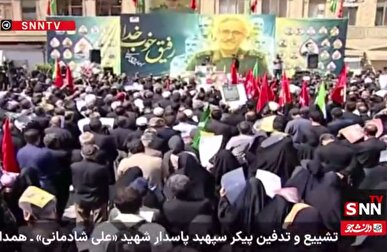 رجزخوانی دختر شهید شادمانی برای دشمنان ایران + فیلم