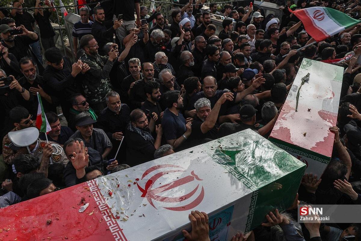 پیکر سردار شهید ربانی در خانه ابدی آرام گرفت + فیلم