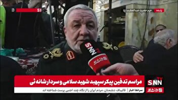 سردار جباری: سردار سلامی مشتاق و منتظر شهادت بود و لحظه شماری می‌کردند/ سرمایه ارزشمند، گرانقدر و گران‌سنگی را از دست دادیم