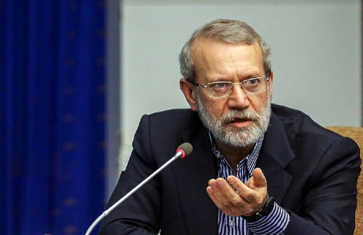 لاریجانی: وقتی ترامپ می گوید ۶۰ روز وقت میدهم تا تسلیم شوید شورای ملل و بقیه مجامع بین المللی یعنی کشک + فیلم