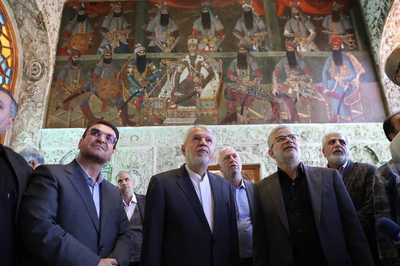 بازدید وزیر میراث فرهنگی از پروژههای مرمت آثار تاریخی در البرز+عکس بازدید وزیر میراث فرهنگی از پروژههای مرمت آثار تاریخی در البرز+عکس