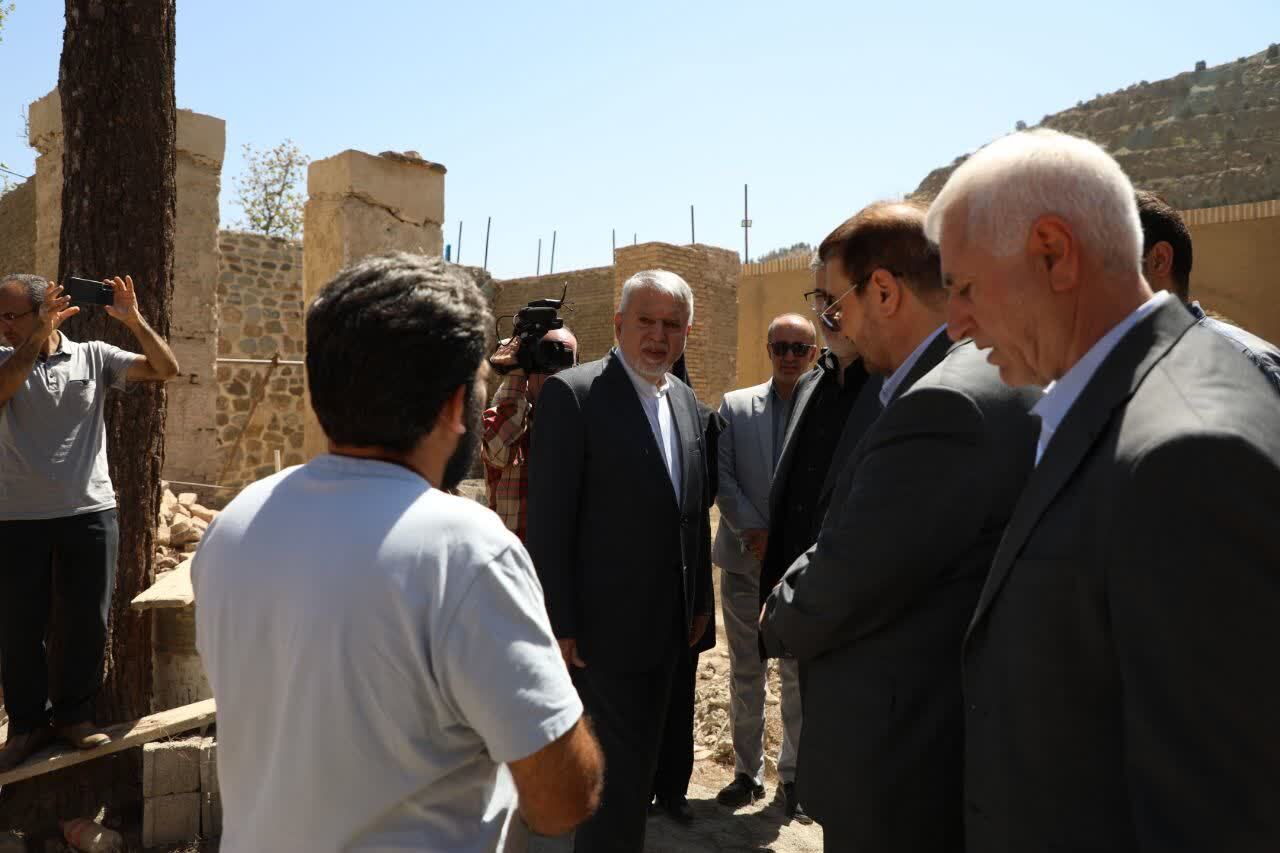 بازدید وزیر میراث فرهنگی از پروژههای مرمت آثار تاریخی در البرز+عکس بازدید وزیر میراث فرهنگی از پروژههای مرمت آثار تاریخی در البرز+عکس