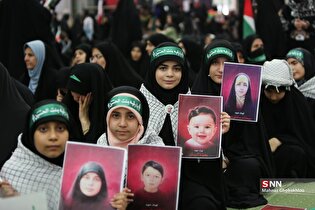 مراسم لشگر فرشتگان ایران «پاسداشت ۱۱۰ کودک و بانوی شهید پایتخت»