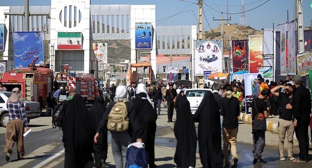 زائران اربعین برای سفری خنک‌تر، از مرز‌های تمرچین و باشماق عبور کنند