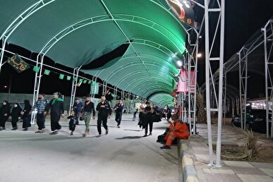 موکب شهدای دانشجوی دانشگاه علمی کاربردی در مرز چذابه راه اندازی شد