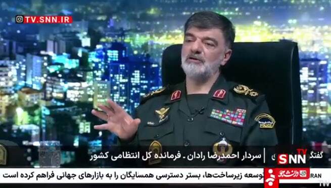سردار رادان: آمار 110 در ایام جنگ 40 درصد افزایش یافت / در چند روز اول جنگ، پیامهای مجازی ما مملو بود از حس غرور و داوطلب برای مبارزه با دشمن + فیلم