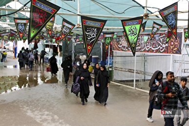 چالش اربعینی دانشجویان در مسیر کربلا + فیلم