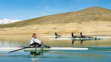 برگزاری اردوی تیم ملی روئینگ بانوان در ارومیه