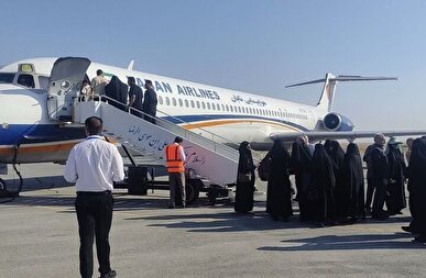 آغاز پروازهای فوق العاده اربعین از فرودگاه اراک