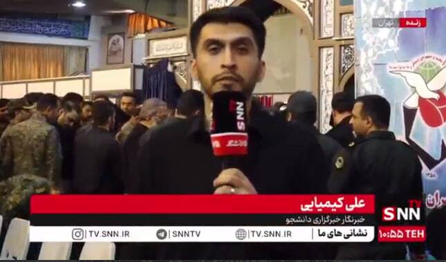 مراسم اربعین شهدای نیروی انتظامی در قطعه 42 بهشت زهرا برگزار شد