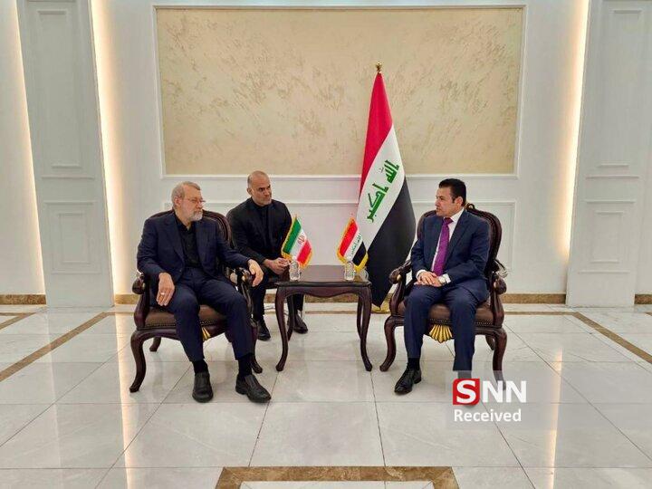 لاریجانی با مشاور امنیت ملی عراق دیدار و گفتوگو کرد + عکس لاریجانی با مشاور امنیت ملی عراق دیدار و گفتوگو کرد + عکس