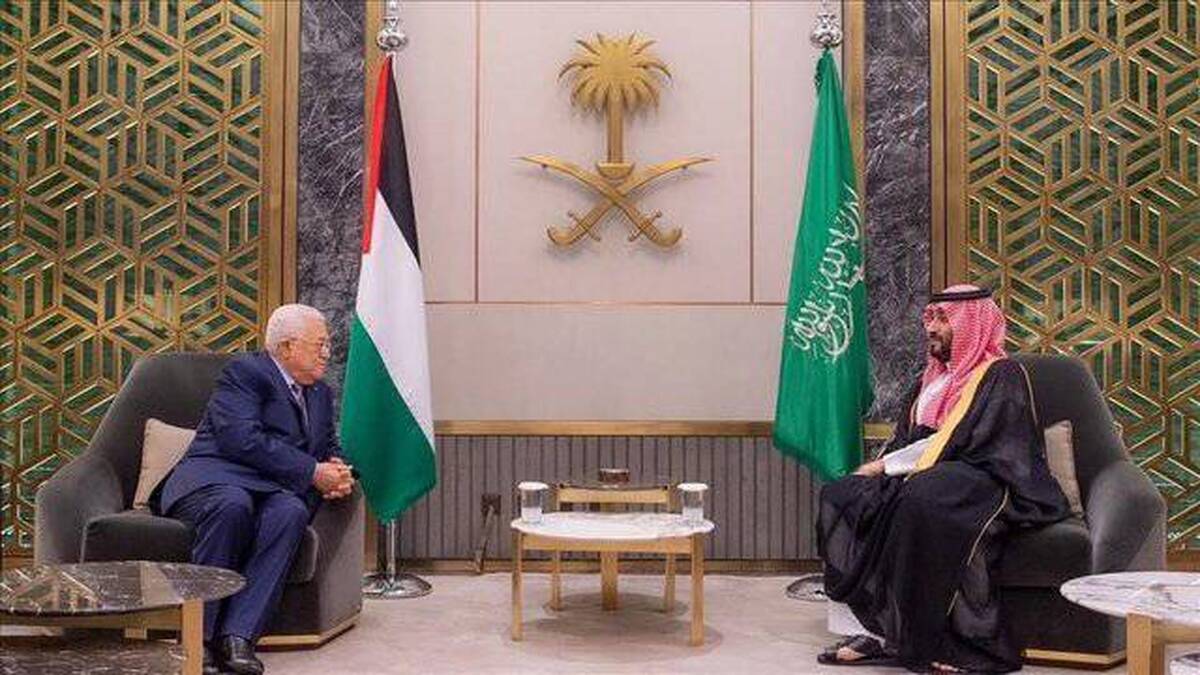 بررسی تحولات فلسطین در گفتوگوی تلفنی بنسلمان و محمود عباس