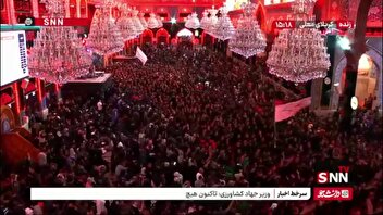 حال و هوای حرم حضرت سیدالشهدا(ع) در آستانه اربعین