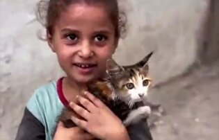 جلوه‌ای از گرمای قلب کودکان غزه در میان جنگ