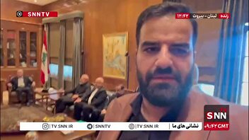 حسین پاک کارشناس مسائل غرب آسیا: آقای لاریجانی در دومین مقصد سفرهای خود دقایقی پیش با آقای نبیه بری رئیس پارلمان لبنان دیدار و گفتگو کرد